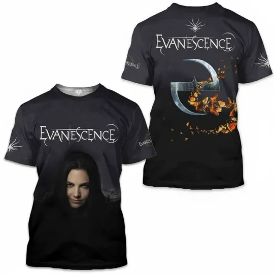 Evanescence Band 3D Shirt Unisex All Sizes
