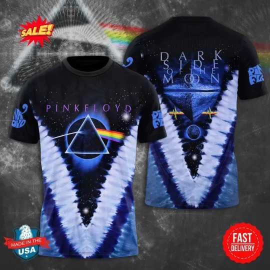 2025 Pink Floyd 3D T-Shirt All Size Gift For Fan