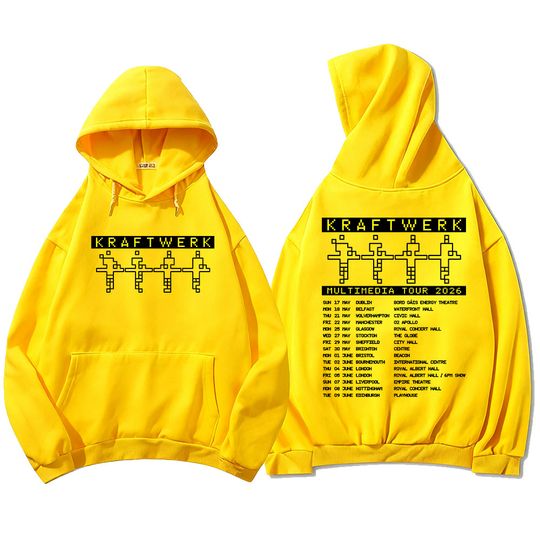 Discover Kraftwerk Multimedia Tour 2026 Hoodies