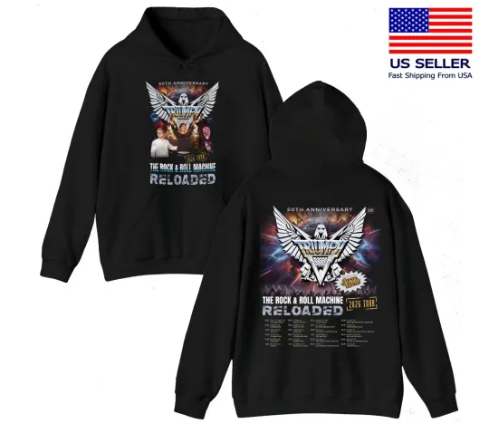 Discover Trivph 50th Anniversary 2026 Tour Hoodie