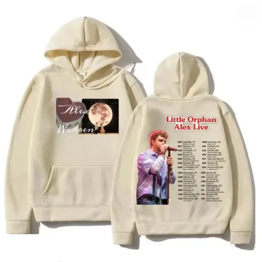 Discover Alex Warren Little Orphan Alex Live Tour 2026 Hoodie