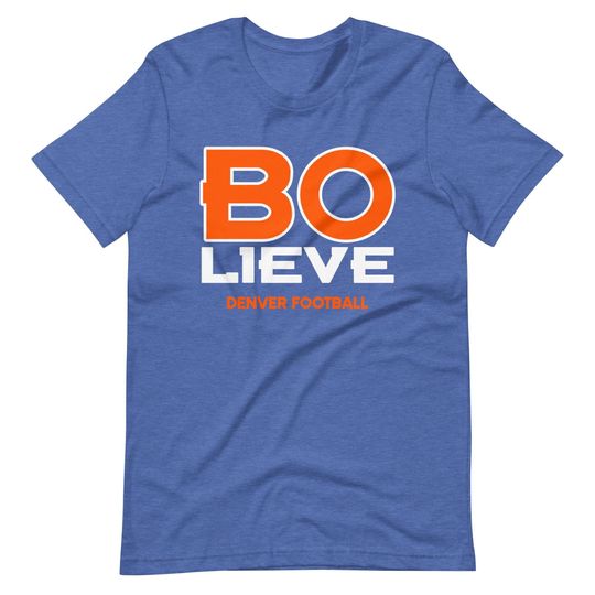 Discover Bo Nix Denver Football Shirt: Bronco Game Day Tee, Unisex T Shirt