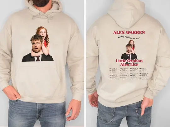 Discover Vintage Alex Warren Hoodie Shirt, 2026 Tour shirt