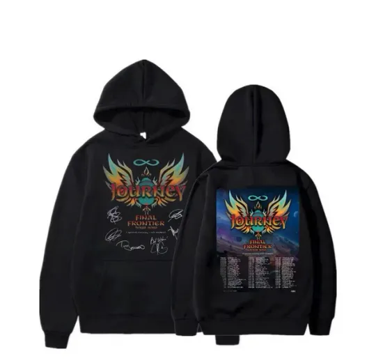 Journey Final Frontier Tour 2026 Hoodie – Vintage Rock Concert Hoodie
