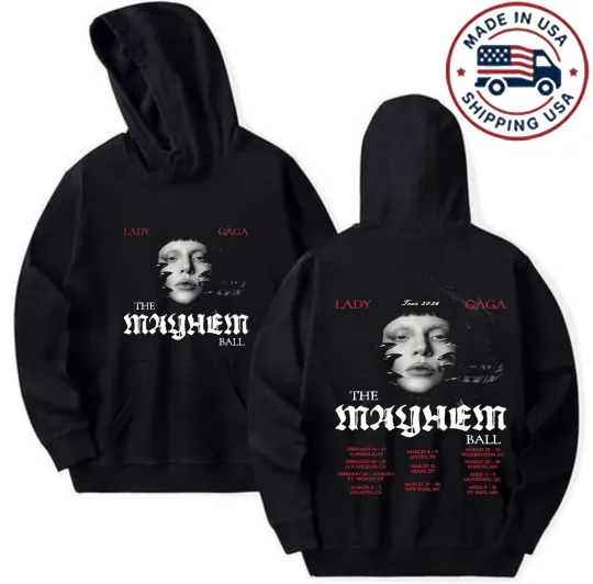 Ld ga The Mayhem Ball Tour 2026 Tour Hoodie