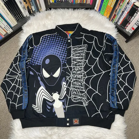 MARVEL SPIDERMAN SYMBIOTE JACKET  BLACK