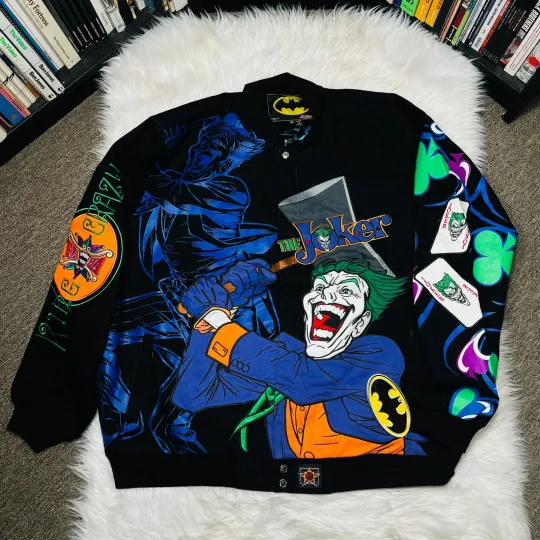 VINTAGE THE JOKER  JACKET DC COMICS BATMAN