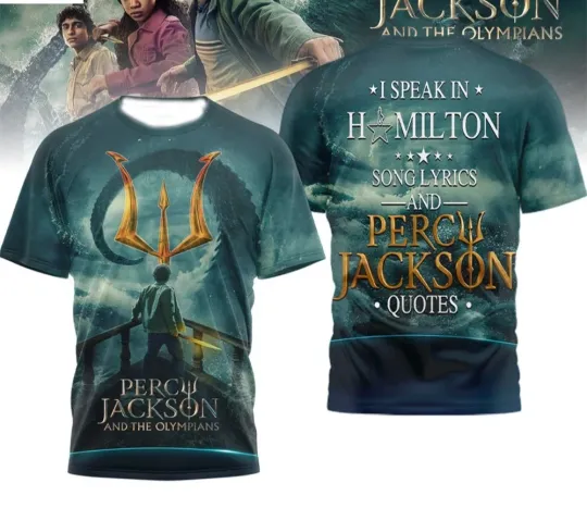 Discover Percy Jackson And The Olympians 2026 3D T-Shirt