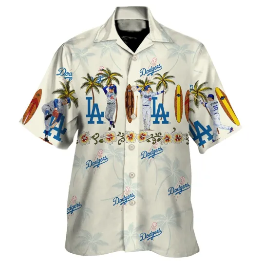 La Dodgers Hawaiian Shirt for Men and Women