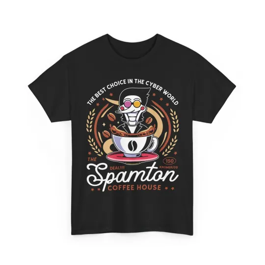 Spamton Coffee Emblem Unisex T-Shirt Deltarune Video Game RPG