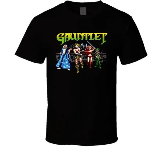 Discover Gauntlet Arcade Retro Fantasy Video Game T Shirt