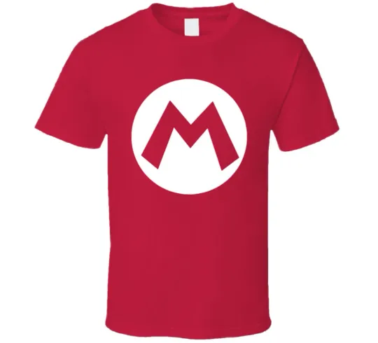 Discover Mario M Mario Brothers Video Game Fan T Shirt