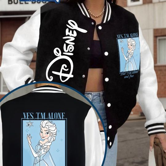 Discover Disney Frozen Asura Women's Jacket Autumn/Winter New Casual Fashion Unisex Streetwear