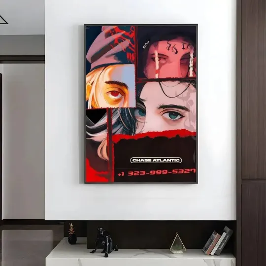 Discover Chase Atlantic Beauty In Death Poster Music Band Wall Art Print NoFrame