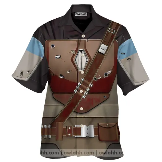Discover Star Wars Mandalorian Costume Hawaiian Shirt for Men and Women