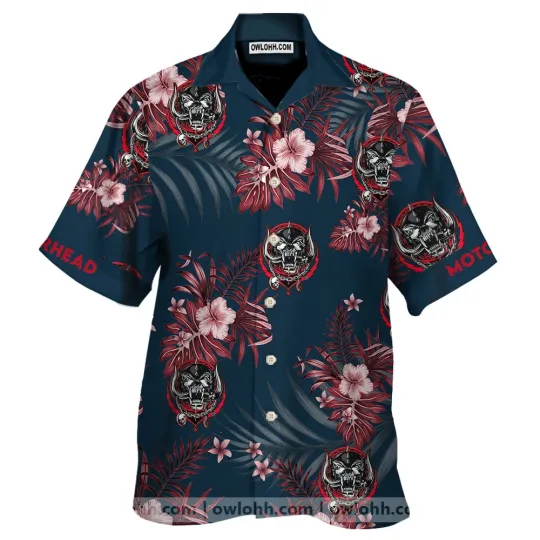 Motorhead Hawaiian Shirt for Men and Women