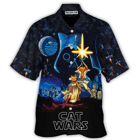 Discover Star Wars Cat Hawaiian Shirt for Men and Women