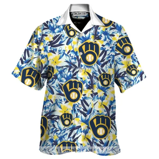 Discover Milwaukee Brewers Hawaiian Shirt for Men and Women