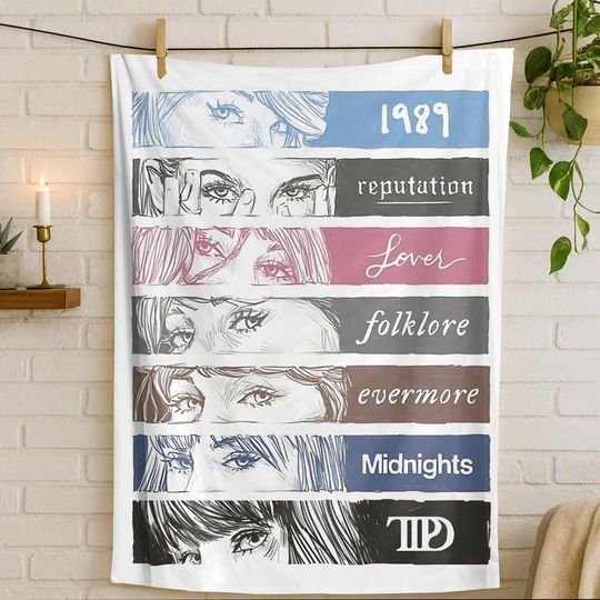 Discover swiftiee Concert Tour Blanket, Fan Gift,  swiftiee Album Blanket,Fans Blanket,Girl Room Decor