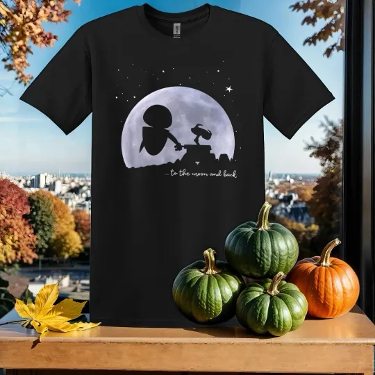 Discover Disney To The Moon And Back Wall-E T-Shirt for Men and Women