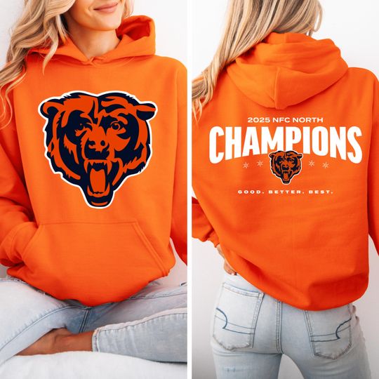 Discover Chicago Pro Football Mantra Shirt, Good Better Best Sweatshirt, Good Better Best Football Lover T-Shirt, NFC North Champions Gift