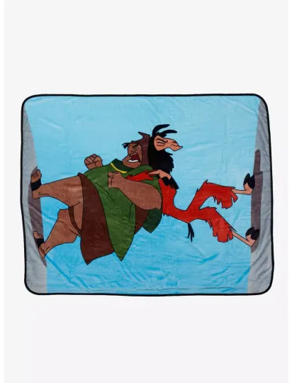 Discover Disney Emperor's New Groove 50 X 60 BLANKET NEW