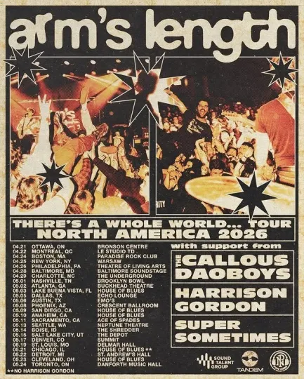 Discover arm's length blues 2026 poster