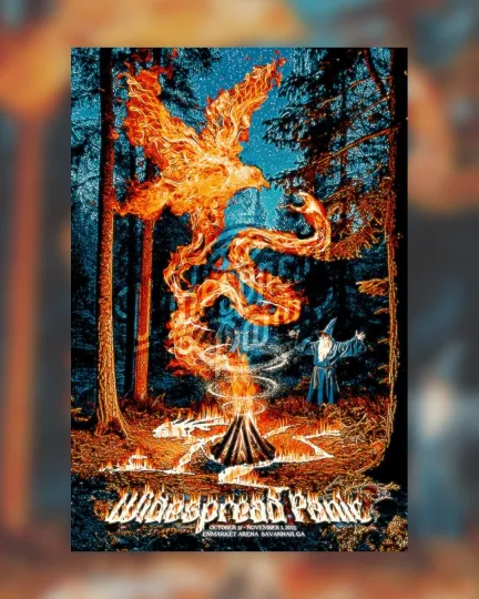 Discover Widespread Panic Savannah Georgia 2025 Poster