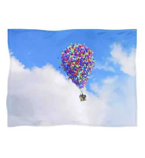 Discover Up Fleece Blanket, Home Decor Disney Superhero Fleece Blanket