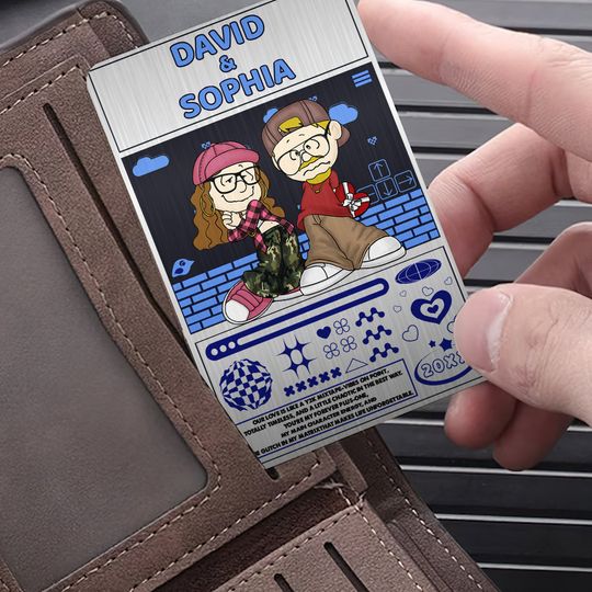 Personalized Gifts For Couple Wallet Card