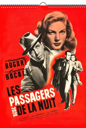 Discover 2026 Vertical Wall Calendar Film Noir Vintage Detective Movie Posters