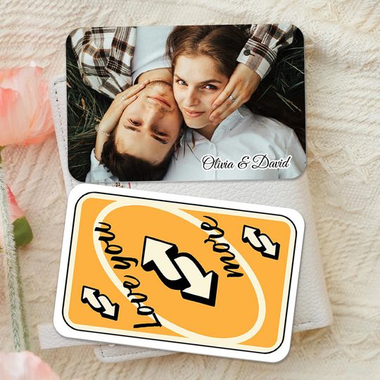 Discover Custom Photo Gifts For Couple Wallet Card
