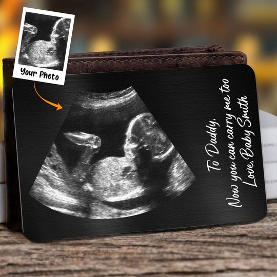 Discover Now You Can Carry Me Too - Personalized Photo Aluminum Wallet Card