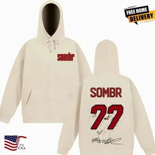 Discover Sombr The Late Night $ Young Romance Tour 2026 Unsiex Hoodie Reprint