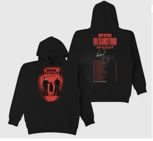 Alternative Rock Band Inspired Hoodie, Breach Style Graphic Tour 2026 Hoodie