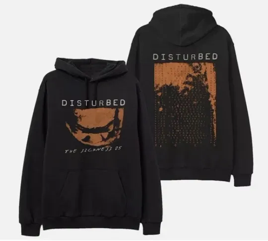 Discover Tour 2026 Hoodie, Disturbed Band Inspired Graphic Hoodie