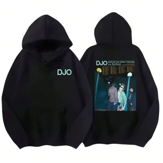Discover DJO Back On You World Tour 2026 Shirt, DJO Tour Graphic Hoodie Reprint