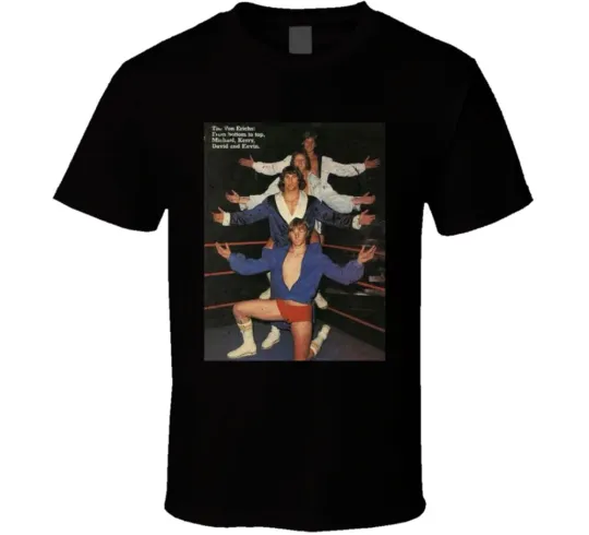 Discover Von Erich Family Vintage Photo Wrestling T-Shirt