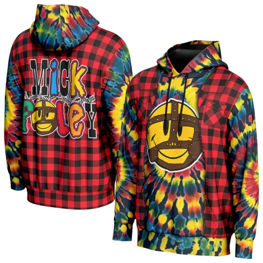 Discover Mens 3D Mick Foley Cosplay Graphic ProSphere Hoodie Wrestling Entertainment Wrestling Pullover S-5XL