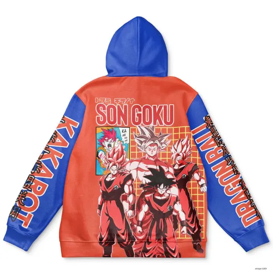 Super Streetwear Hoodie: Son Goku Dragon Ball - Ultimate Style