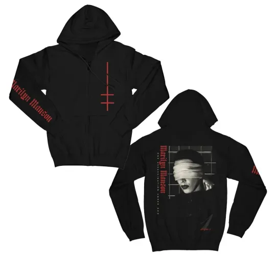 Discover Marilyn Manson Firing Squad Zip Hoodie 3D All Size S-5XL Fanmade