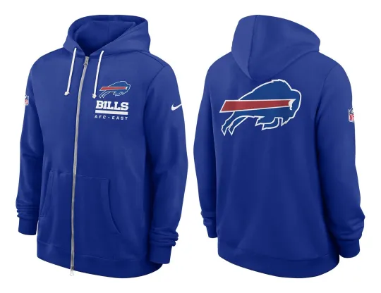 Discover football Buffalo Bill Full Zip 2025 Hoodie 3D All Size Fanmade