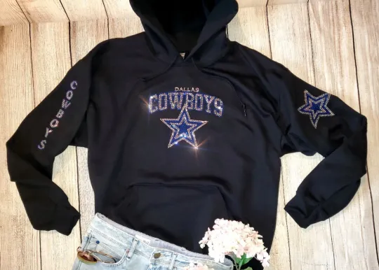 Dallas Cowboys Rhinestone Unisex Hoodie