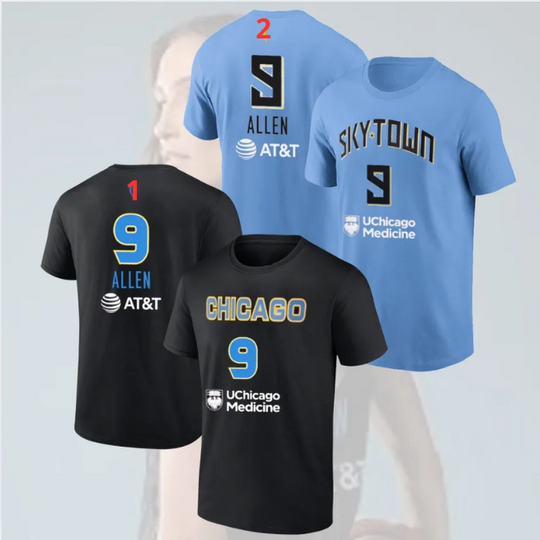 Discover Rebecca Allen #9 UChicago Medicine – 2025 Fan Graphic S–5XL Unisex