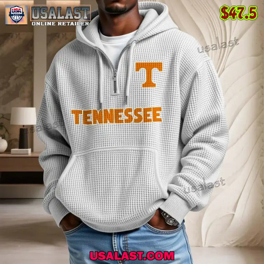 Tennessee Volunteers Waffle Half Zip Hoodie