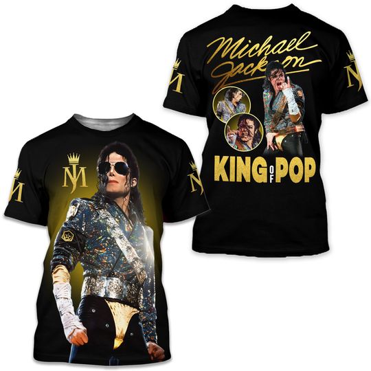 Vintage Michael Jackson 3D T-Shirt