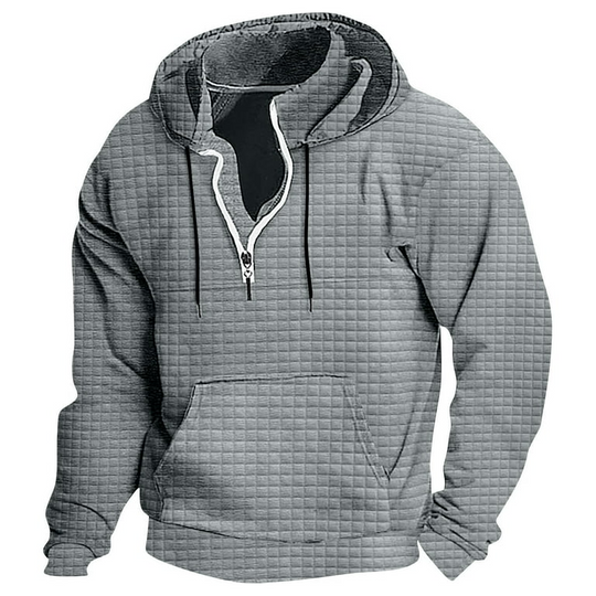 Explore Quarter Zip Waffle Hoodies