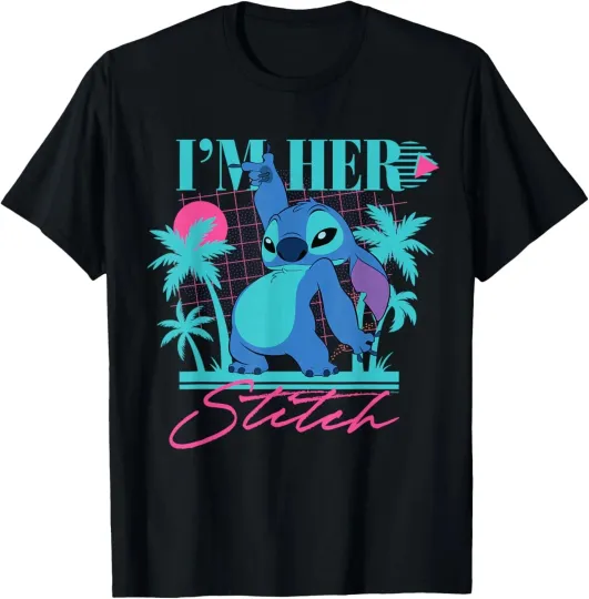 Discover Disney Stitch Couples I’m Her T-Shirt for Men Women