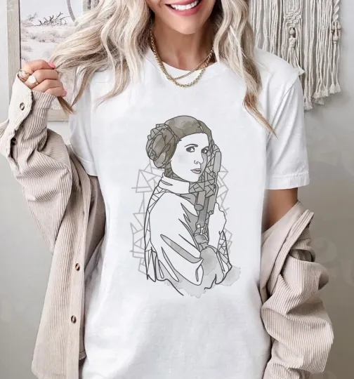 Discover Disney Star Wars Princess Leia  T-Shirt