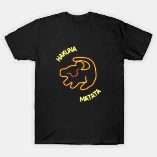 Discover Disney The Lion King The Neon King T-Shirt